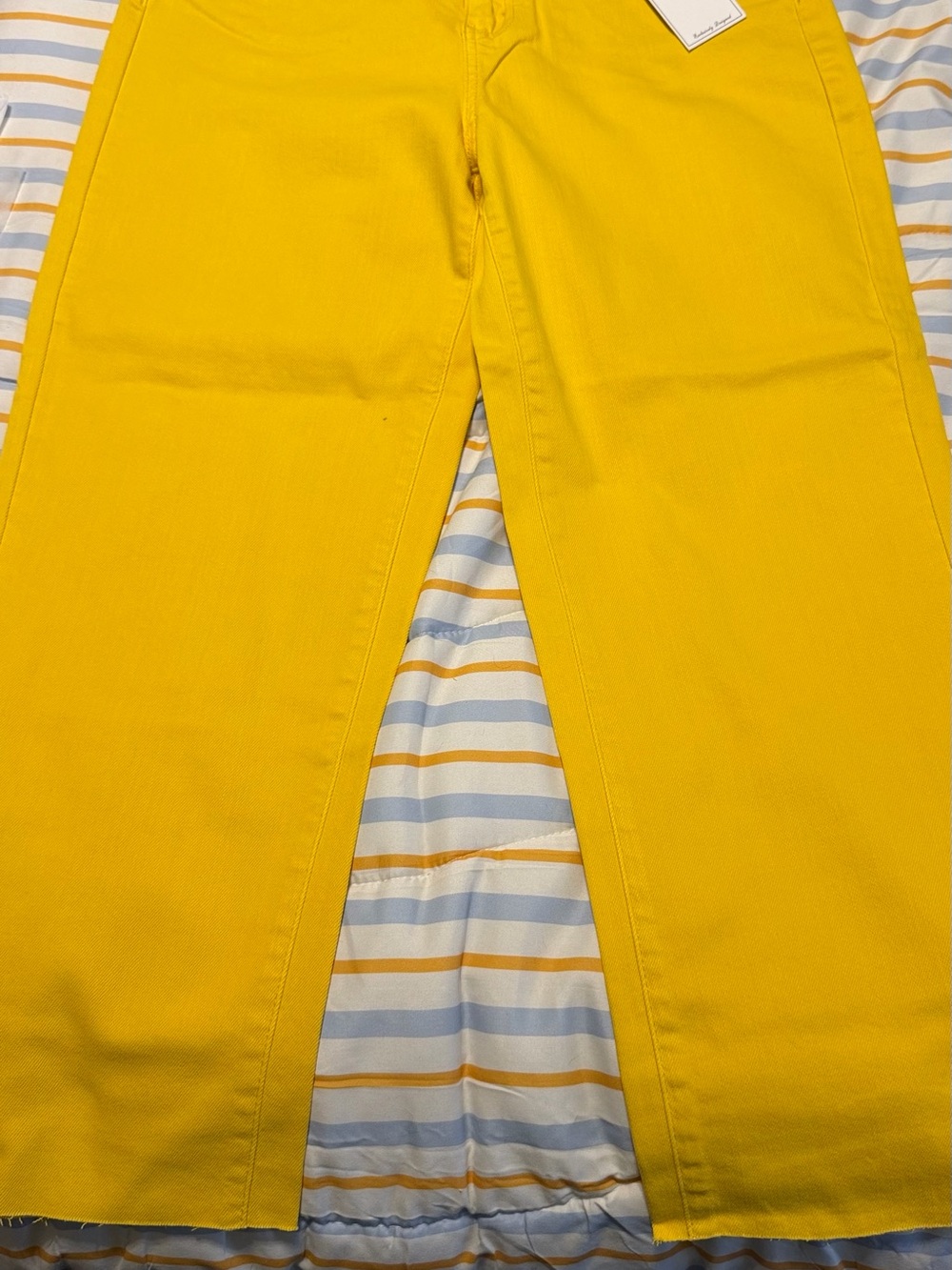 Judy Blue Bright Yellow Kids Straight-Leg Jeans
